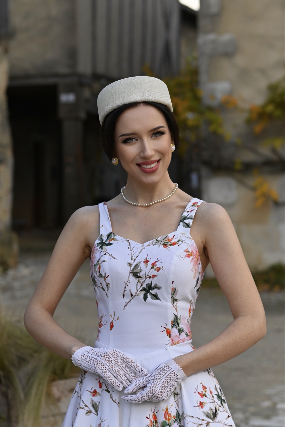 Spring Petal Swing Dress
